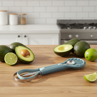 Kit de cuillères à melon manuelles Sun Well en acier inoxydable – Outil de découpe de fruits de Guangdong