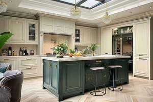 Imagen de estilo europeo de personalización de diseño de armario de cocina de madera - Product Image 6