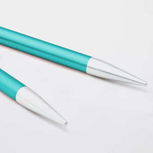 Juego de <span class=keywords><strong>agujas</strong></span> de <span class=keywords><strong>tejer</strong></span> <span class=keywords><strong>circulares</strong></span> <span class=keywords><strong>intercambiables</strong></span> de Metal Zing de aluminio de alta calidad Knitpro 47424 3,50mm-8,00mm <span class=keywords><strong>para</strong></span> <span class=keywords><strong>tejer</strong></span> a mano - Product Image 6