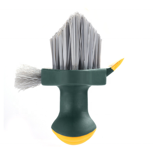 Commercial Grade Hand-Held Grout <strong>Brush</strong> Iron Shape Scrub <strong>Brush</strong> for <strong>Shower</strong> Sliding Door Track Window Floor <strong>Cleaning</strong> NO.7108 - Product Image 4