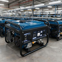 Direkt vom Hersteller: 3kW 3,5kW Einphasiger Dreiphasiger Tragbarer Offener Geräuscharmer 4-Takt-Benzingenerator mit Autostart