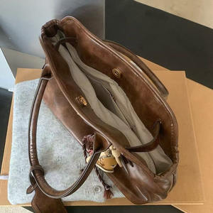 <b>Large</b> Capacity PU Leather Shoulder <b>Bag</b> with Buckle Detail Stylish Design for Shoulder and <b>Crossbody</b> Wear - Product Image 6