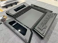 Hardtop en aluminium 4x4 tout-terrain pour Ram 1500 2500 avec Rambox, pour benne de 5,7 pi et 6,4 pi, coque de camping Overland, étanche