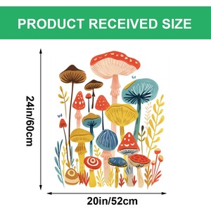 Pegatinas de Pared de PVC con Corte de Contorno Personalizadas, 20x24 Pulgadas - Product Image 6