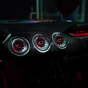 Éclairage ambiant LED SJC Auto pour <span class=keywords><strong>Ford</strong></span> <span class=keywords><strong>Mustang</strong></span> 2015-<span class=keywords><strong>2022</strong></span>, éclairage d'ambiance intérieur de voiture, symphonie 64 couleurs, kit d'éclairage d'ambiance pour grille d'aération - Product Image 3