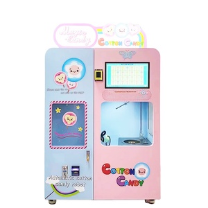 Machine distributrice de barbe à papa robotisée sans surveillance, 36 formes, avec paiement par carte de crédit - Product Image 1