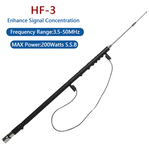 ABBREE HF-3 многодиапазонный HF VHF телескопическая антенна 3,5-50 МГц <span class=keywords><strong>PL</strong></span>-259 разъем широкополосный радиочастотный трансивер для CB мобильное радио - Product Image 2