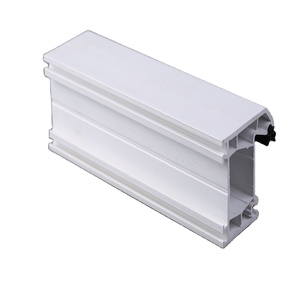 Perfil rodante de pantalla de ventana de alta resistencia, perfil de vidrio, <span class=keywords><strong>pvc</strong></span>, 80mm, ventana transparente - Product Image 6