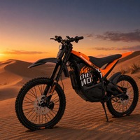 Cheerdmoto Factory Direct Adult Dirt Motorbike 3000W 72V 30Ah Lithium Battery 150kg Max Load for Unpaved Path Riding
