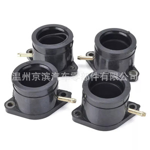ท่อร่วมไอดียางกลมขนาด 38 มม. สำหรับยามาฮ่า Xj900 83-86 Xj900f 85-94 ชิ้นส่วนทดแทนด้านบน - Product Image 3