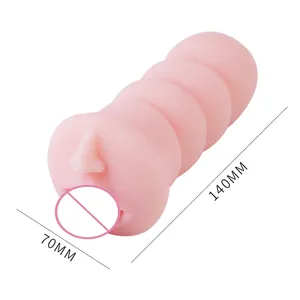 Mannelijke Masturbatie Siliconen Poppen Vrouwelijke Vaginale Mond Anale Realistische Poppen Mannelijke Masturbatie Cup Seksspeeltjes