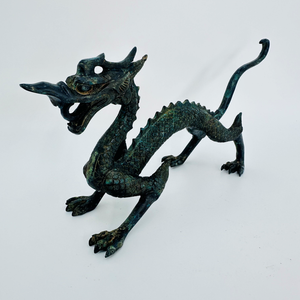 Chijin Zoulong (Red-<strong>Gold</strong> Running Dragon) Artifacts Exquisite Bronze Metal Crafts Tang <strong>Dynasty</strong> Demonstrating Superb Metalworking - Product Image 6