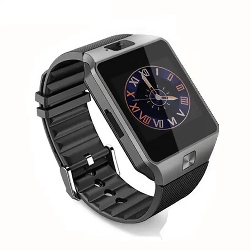 DZ09 Smart Watch Bluetooth Telefone Relógio Touch Screen Card Multinational Língua Inteligente Wearable Chamada Assista