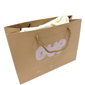 ถุงหิ้วสีน้ำตาลแบบขายส่ง สำหรับใส่ของชำ อาหาร ทนทาน ย่อยสลายได้ ปลอดภัยสำหรับอาหาร ขนาดเล็ก กลาง ใหญ่ - Product Image 2