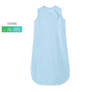 Gigoteuse légère pour tout-petit, couverture portable pour bébé avec fermeture éclair bidirectionnelle, sac de couchage unisexe d'été pour bébés - Product Image 2