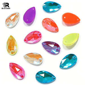 Estrás Súper Brillante Bling para Bolsos, Ropa y Zapatos para Creación de Joyería y Cristales Decorativos Espejo de Coser - Product Image 3