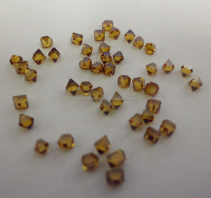 HPHT เม็ดเพชรหยาบขัดเหลี่ยม2-4มม. ทรงเหลี่ยมคม polycrystalline อุตสาหกรรม - Product Image 2