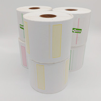 Étiquettes thermosensibles en rouleau pour supermarché, promotion en gros, papier d'emballage durable et imperméable