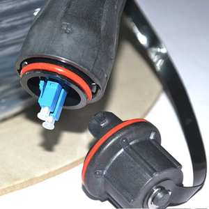 Fullaxs IP67 DLC LC Connectorized impermeable monomodo OS2 Duplex 5,0mm LSZH RRU Cable de conexión para estación FTTA 5G - Product Image 5