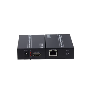 Mini Extensor <span class=keywords><strong>HDMI</strong></span> de Video y Audio HD-MI 1080P 60HZ, Metálico, RJ45, Ethernet <span class=keywords><strong>UTP</strong></span> a <span class=keywords><strong>HDMI</strong></span>, Alcance de 150M, Convertidores CCTV - Product Image 1