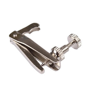 Accesorios para instrumentos musicales de alta calidad, venta al por mayor, serie plateada, afinación fina plateada, <span class=keywords><strong>afinador</strong></span> fino de violín - Product Image 6