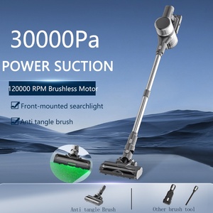 Aspirateur balai sans fil portable puissant 30000Pa, sans balais, polyvalent, pour hôtels, extérieur et garage, 400W - Product Image 4