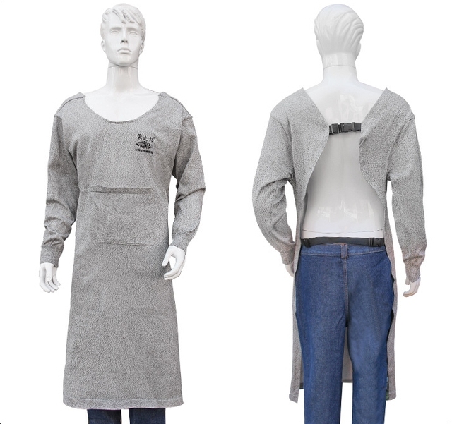Anti-cutting Anti-scratch Wear-resistatn and Durable Cut-Resistant Reversible Work Long Sleeve Welding Cutting Factory Gown