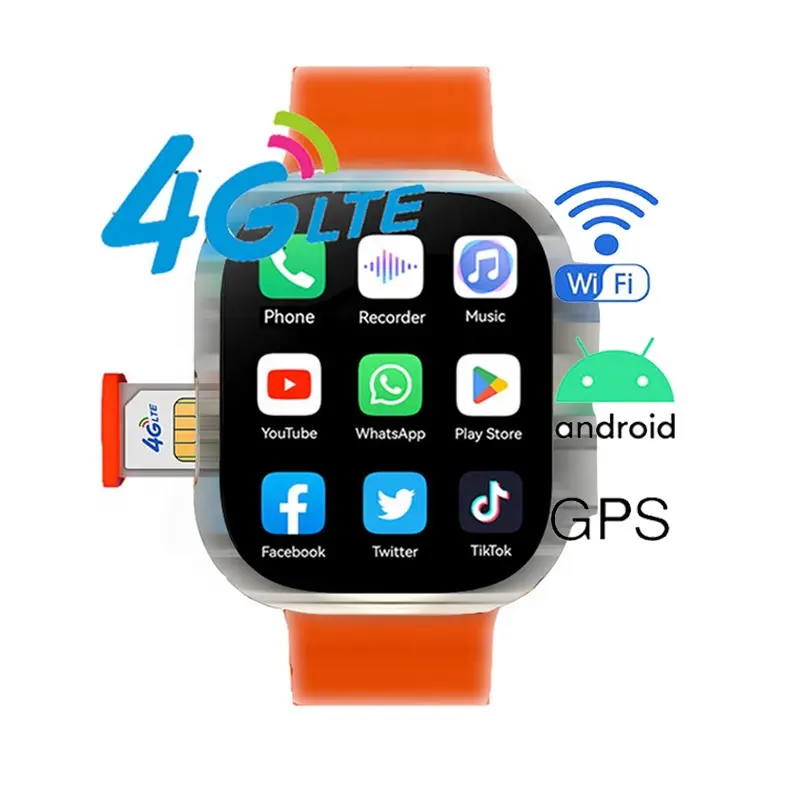 นาฬิกาอัจฉริยะแอนดรอยด์2023 hombre 4G ซิมการ์ด FM GPS กันน้ำ reloj เด็ก S8อัลตร้า8นาฬิกา4G