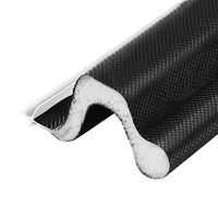 Bande d'étanchéité en mousse de polyuréthane auto-adhésive pour porte et fenêtre Bande d'étanchéité en caoutchouc mousse PU pour porte de voiture