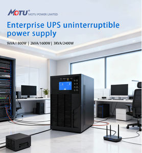 Tour en ligne monophasée UPS 3000VA 2700W alimentation sans coupure à onde sinusoïdale pure avec protection contre les surtensions pour la maison - Product Image 6