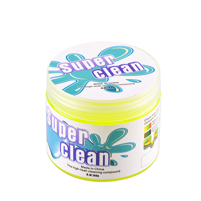 Magic Sticky Dust Dirt Cleaner Soft Glue Gum Gel for Car Keyboard PC Cleaning 160g Car air Vent