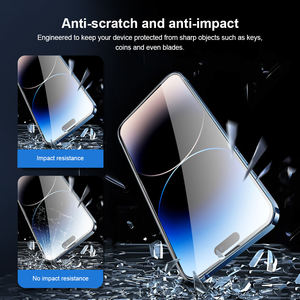 ฟิล์มกระจกนิรภัยป้องกันไฟฟ้าสถิตย์ OEM สำหรับ iPhone 17 16 15 Pro Max Plus ป้องกันรอยขีดข่วนสำหรับเลนส์กล้อง - Product Image 4