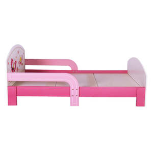 Cama Individual de Madera Rosa con Diseños Modernos Personalizados para Niños para Dormitorio Escuela Villa Cama de Madera para Niños Pequeños Bebés Guardería Infantil - Product Image 4