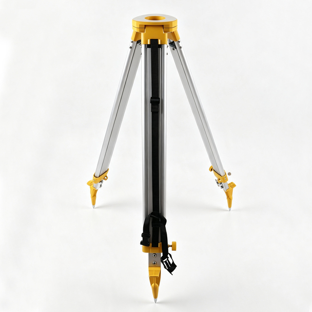 AT20N Aluminium Tripod Heavy Duty Auto Level and Theodolite for Surveying Equipment Flat Head Tripod for Total Station Hot Sale