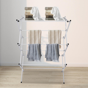 Offre Spéciale moderne blanc Portable 3 niveaux sèche-<span class=keywords><strong>linge</strong></span> Airer pliable étagère à <span class=keywords><strong>linge</strong></span> vêtements Airer étendoir pour la maison - Product Image 1
