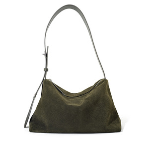 Bolso de mano de cuero genuino a la moda para mujer, de piel de vaca suave, y bolso de hombro con cierre de botón, nuevo bolso de cuero genuino. - Product Image 6
