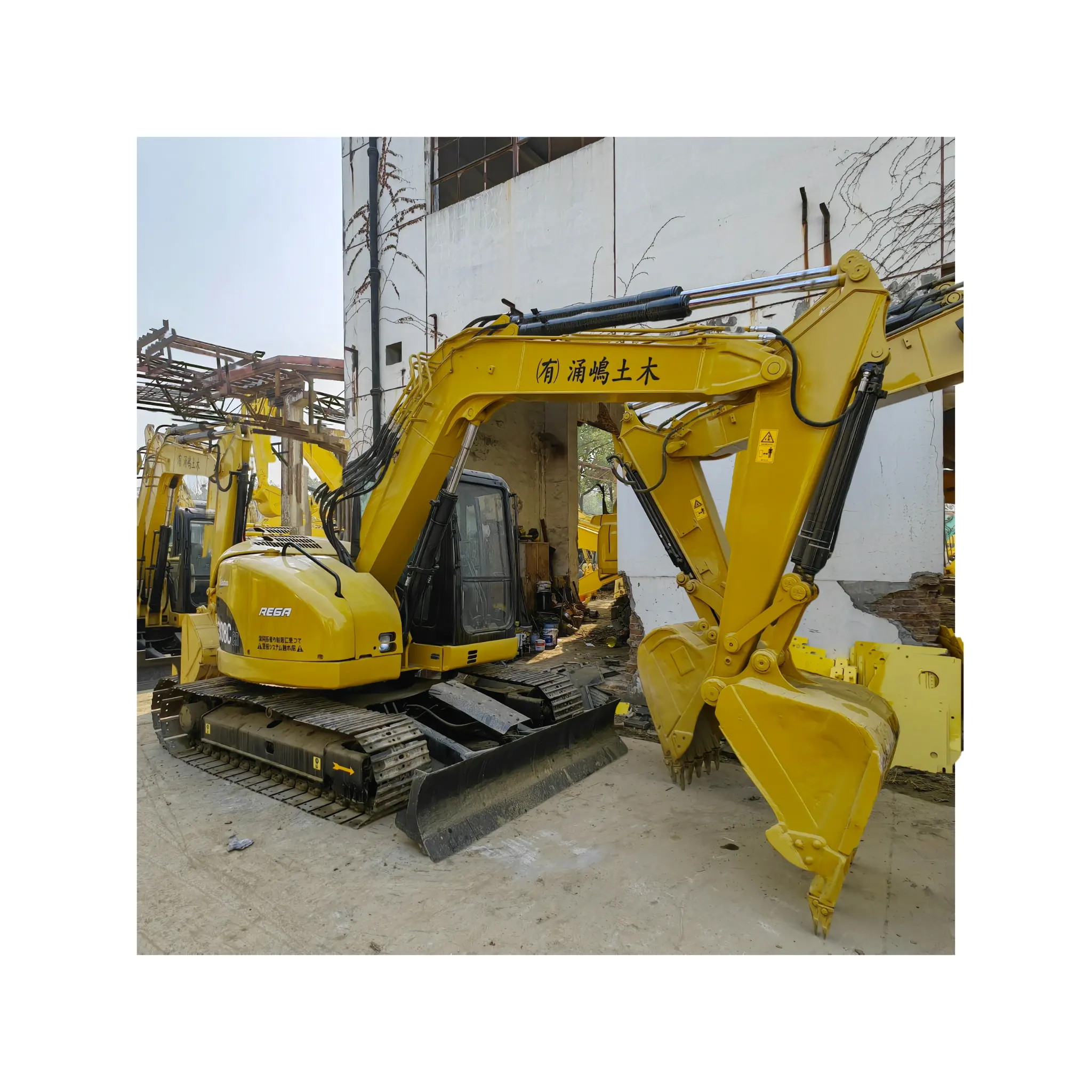 حفار مستعمل CAT 308C CR بحالة ممتازة وجودة فائقة 8 طن حفار مستعمل سعر تنافسي للبيع