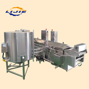 สายการผลิต<span class=keywords><strong>ทอด</strong></span>อาหารแบบต่อเนื่องอัตโนมัติ เครื่องทอดอาหารสแตนเลสเกรด 304 สำหรับอาหาร - Product Image 1