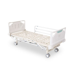 Бестселлер от производителя: 2-функциональная механическая больничная кровать для пациентов с двойным механизмом качания и бортиками в японском стиле - Product Image 1