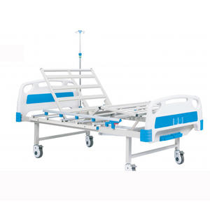 Çin diyaliz yatakları tıbbi tek manuel krank bakım ev hastane yatağı için felç hasta - Product Image 6