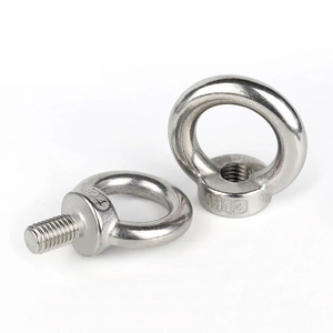 304 thép không gỉ nâng mắt hạt/Vít Vòng mắt bu lông vòng móc ốc vít M3 M4 M5 M6 M8 M10 M12 - Product Image 3