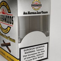 Boîte de présentation personnalisée pour cigares, vide, en carton, pour comptoir, avec fenêtre et fermeture à glissière refermable, pour emballage de cigares et vente au détail