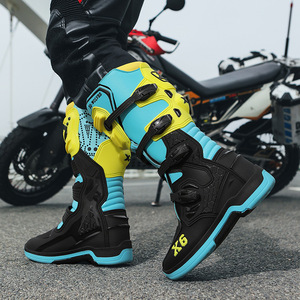 <span class=keywords><strong>Scarpe</strong></span> da Moto Antiscivolo e Resistenti alle Cadute, Nuovo Design, Stivali da Motocross, Stivali da Moto Impermeabili per Uomo - Product Image 2
