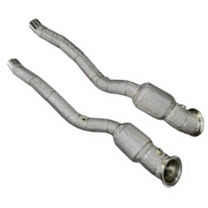 Tuyau d'échappement de haute qualité adapté à la Ferrari 812 GTS, collecteur d'échappement, collecteur de gaz, downpipe en acier inoxydable 275462 275463 - Product Image 1