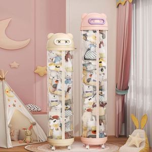 Wholesale Creative <b>Plastic</b> PP Toy <b>Storage</b> Container Plush Display Organizer <b>Shelf</b> for Nursery Playroom Kid's Bedroom - Product Image 1