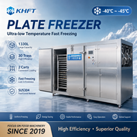 Congélateur à refroidissement rapide KHFT 1330L pour restaurant et ferme, congélateur à refroidissement rapide à moteur intégré à vendre