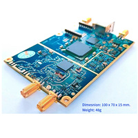 Radio cognitive B200-i USRP compatible B200 SDR AD9364 Spartan6 XC6SLX75 FPGA USB3.0 1T1R avec port GPSDO pour GNU Radio HDSDR