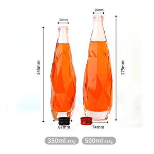 Shanghai Linlang vente <span class=keywords><strong>en</strong></span> gros 500 ml <span class=keywords><strong>50</strong></span> <span class=keywords><strong>Cl</strong></span> personnalisé conception unique bouteille de vin boisson bouteille <span class=keywords><strong>en</strong></span> <span class=keywords><strong>verre</strong></span> bouteille <span class=keywords><strong>d</strong></span>'<span class=keywords><strong>eau</strong></span> <span class=keywords><strong>en</strong></span> <span class=keywords><strong>verre</strong></span> - Product Image 5