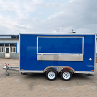 Camion de restauration homologué DOT aux États-Unis avec cuisine complète, camion de restauration rapide, camion de vente ambulante, remorque pour entreprise de restauration de rue