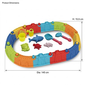 Ensemble <span class=keywords><strong>de</strong></span> 20 moules à <span class=keywords><strong>sable</strong></span> ovales en forme <span class=keywords><strong>de</strong></span> <span class=keywords><strong>château</strong></span>-fort, jouet <span class=keywords><strong>de</strong></span> construction <span class=keywords><strong>de</strong></span> <span class=keywords><strong>château</strong></span> <span class=keywords><strong>de</strong></span> <span class=keywords><strong>sable</strong></span> pour enfants, sans BPA, pour jeux d'été en plein air - Product Image 5